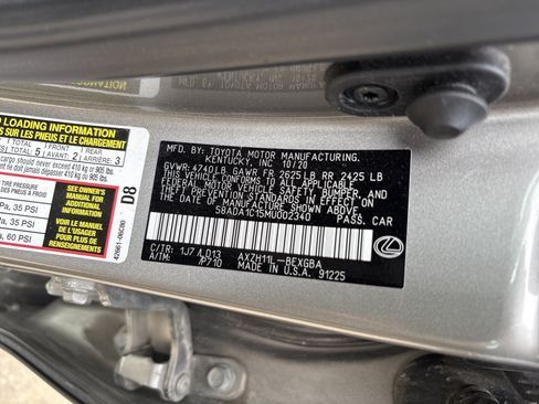 Used 2021 Lexus ES 300h w/ Premium Package FWD image 35
