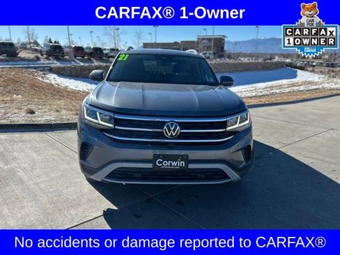 Used 2021 Volkswagen Atlas SEL Premium image 2