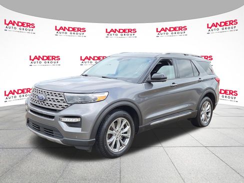 Used 2021 Ford Explorer Limited w/ Equipment Group 301A AWD/4WD image 7
