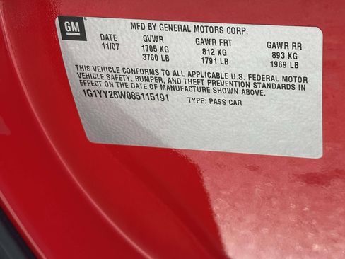 Used 2008 Chevrolet Corvette Coupe w/ Preferred Equipment Group RWD image 25