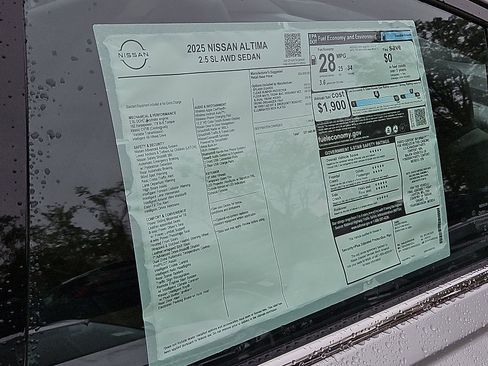 New 2025 Nissan Altima 2.5 SL image 20