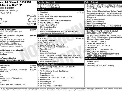 Used 2023 Chevrolet Silverado 1500 RST w/ Z71 Off-Road Package AWD/4WD image 13