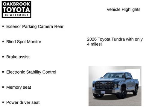 New 2026 Toyota Tundra Platinum AWD/4WD image 7