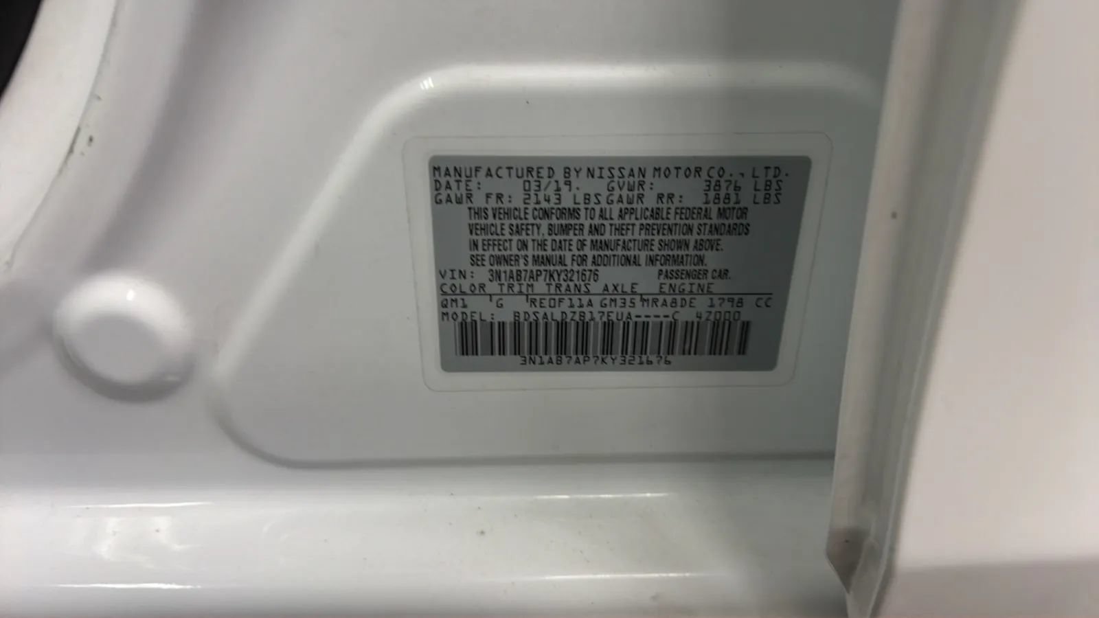 Used 2019 Nissan Sentra SV FWD image 24