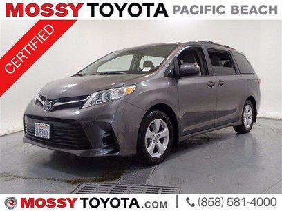 Certified 2019 Toyota Sienna LE w/ Carpet Mat Package