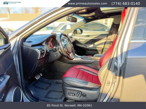 Used 2016 Lexus NX 200t F Sport w/ F Sport Premium Package AWD/4WD image 8