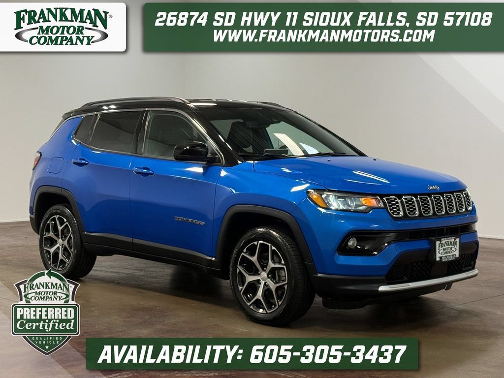 Used 2024 Jeep Compass Limited AWD/4WD image 1