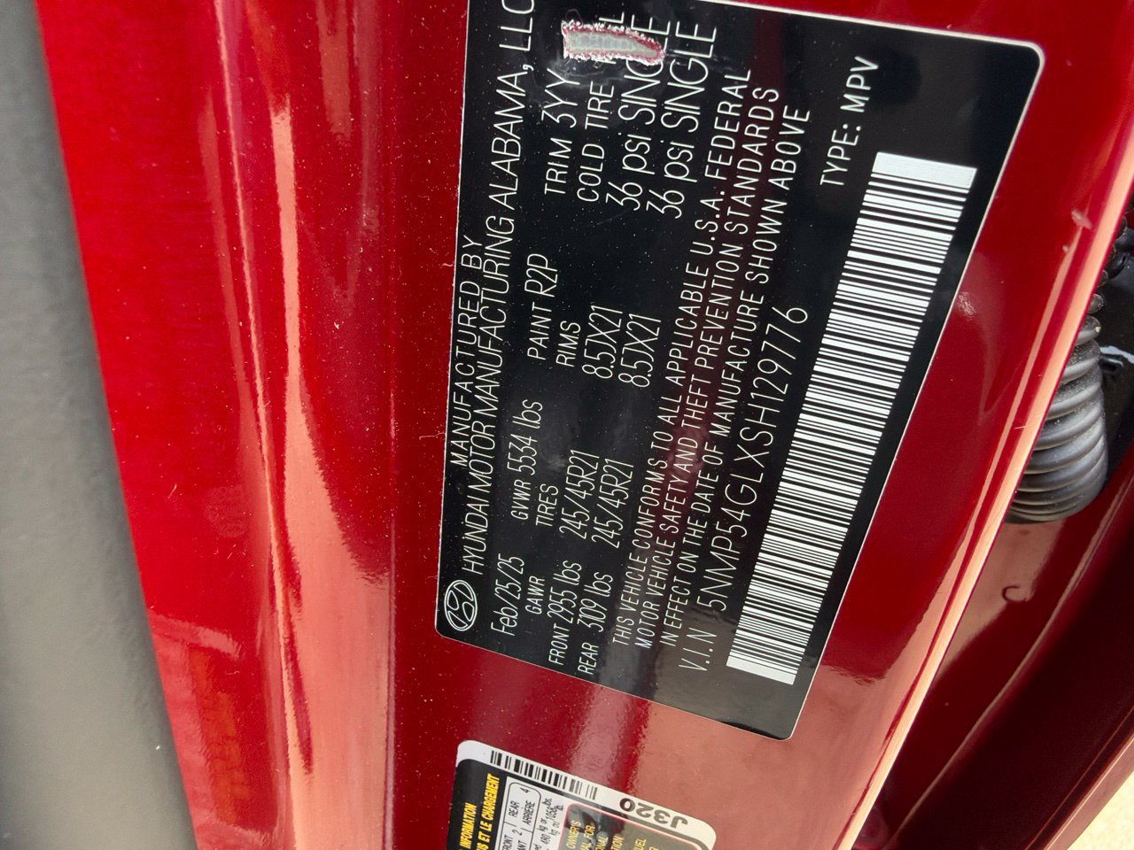 Used 2025 Hyundai Santa Fe Calligraphy FWD image 4