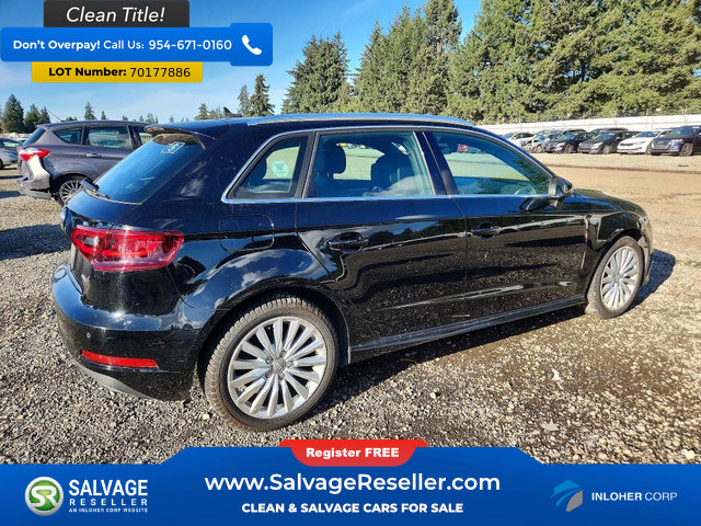 Used 2016 Audi A3 e-tron Premium Plus w/ Premium Plus Package FWD image 4