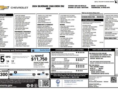 Used 2024 Chevrolet Silverado 1500 ZR2 w/ ZR2 Bison Edition