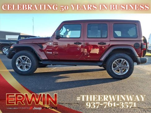 Certified 2022 Jeep Wrangler Unlimited Sahara w/ Cold Weather Group image 4