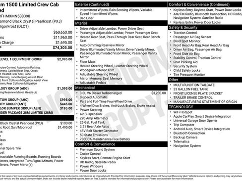 Used 2021 RAM 1500 Limited image 15