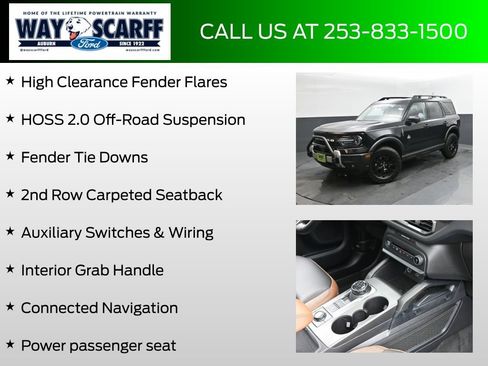 New 2025 Ford Bronco Sport Outer Banks w/ Sasquatch Outer Banks Package AWD/4WD image 31