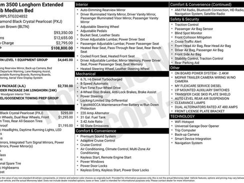 New 2026 RAM 3500 Longhorn AWD/4WD image 27