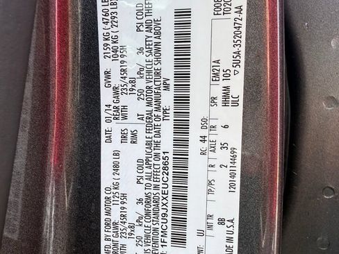 Used 2014 Ford Escape Titanium AWD/4WD image 47