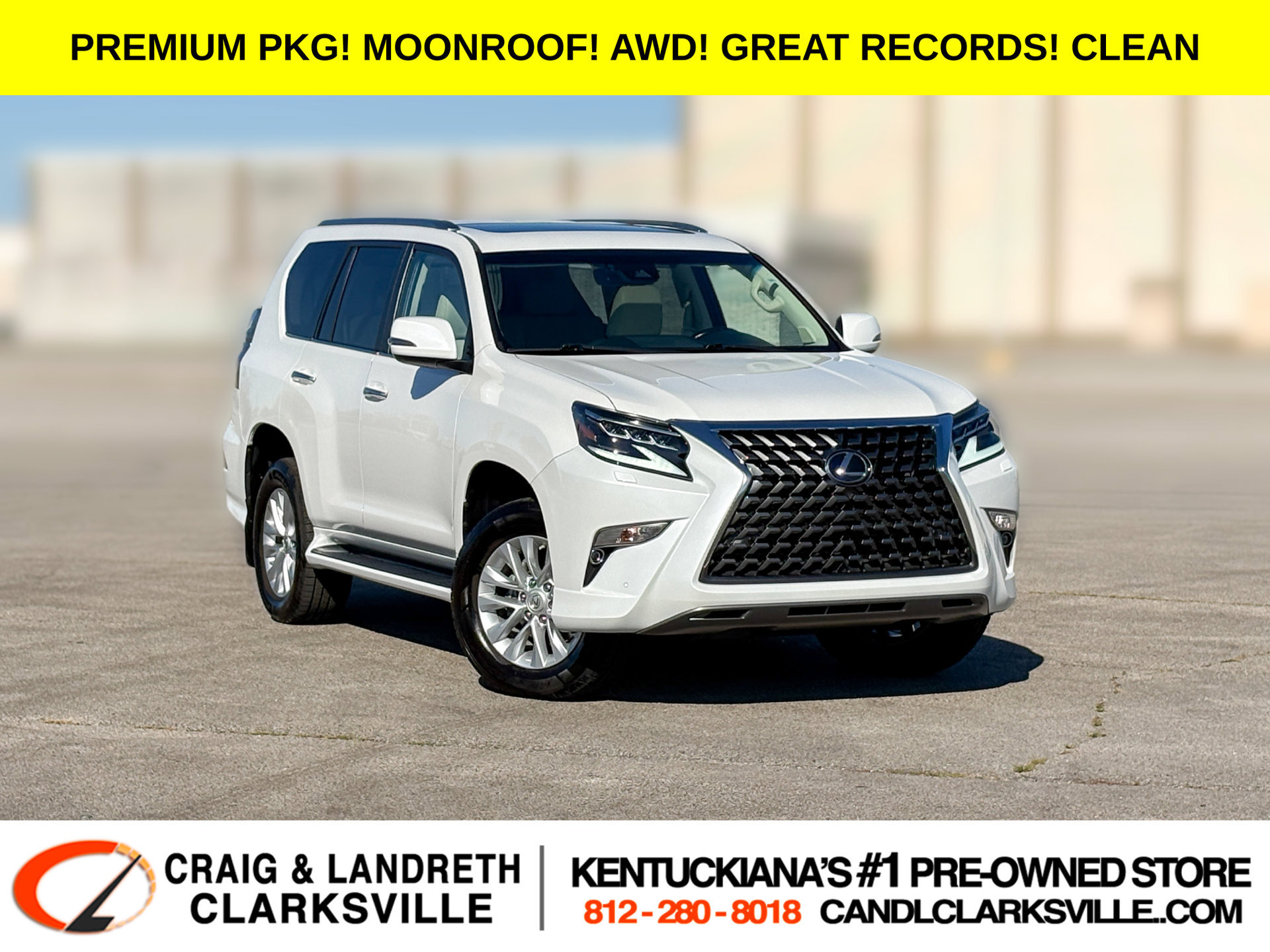Used 2021 Lexus GX 460 Premium w/ Premium Package AWD/4WD image 1