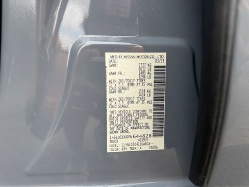 Used 2023 Nissan Frontier PRO-4X w/ Pro Convenience Package image 24