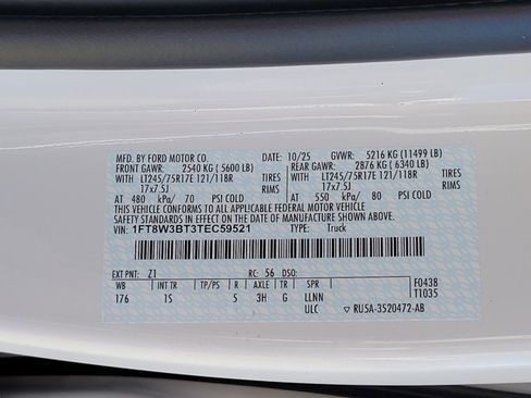 New 2026 Ford F350 XL image 13