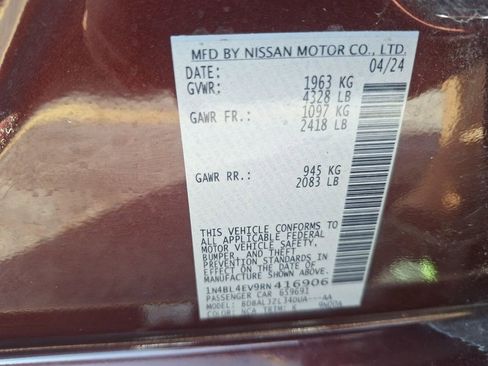 Used 2024 Nissan Altima 2.5 SL image 31