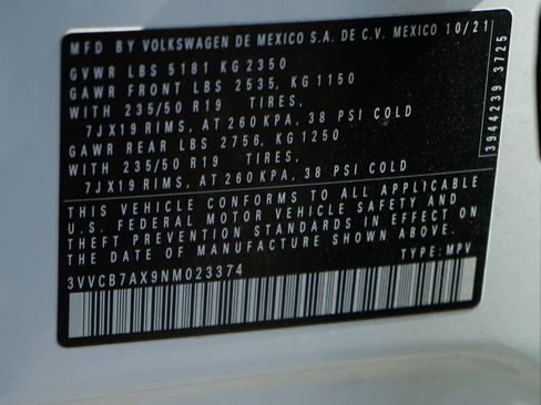 Used 2022 Volkswagen Tiguan SE R-Line image 51