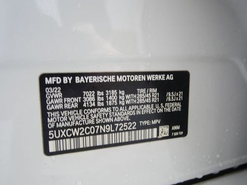 Used 2022 BMW X7 xDrive40i w/ M Sport Package image 30