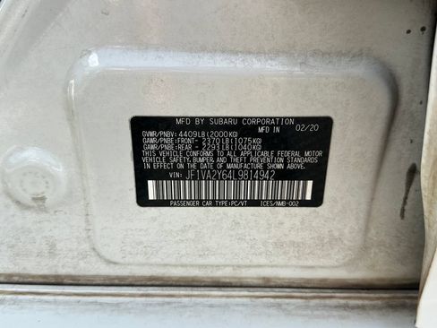 Used 2020 Subaru WRX STI Limited AWD/4WD image 24