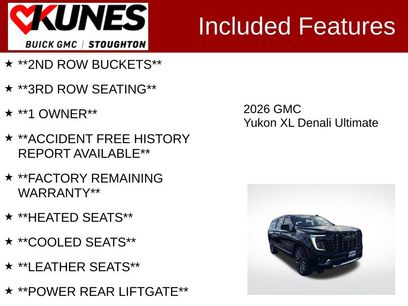 Used 2026 GMC Yukon XL Denali Ultimate w/ LPO, Floor Liner Package