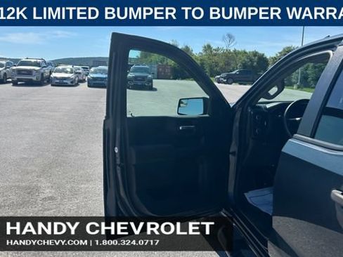 Certified 2021 Chevrolet Silverado 1500 Custom w/ LPO, Dark Essentials Package AWD/4WD image 12