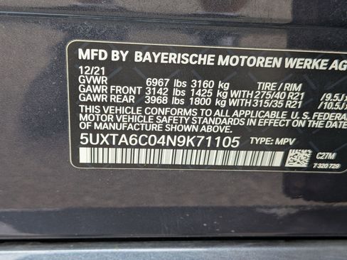 Used 2022 BMW X5 xDrive45e w/ M Sport Package AWD/4WD image 37