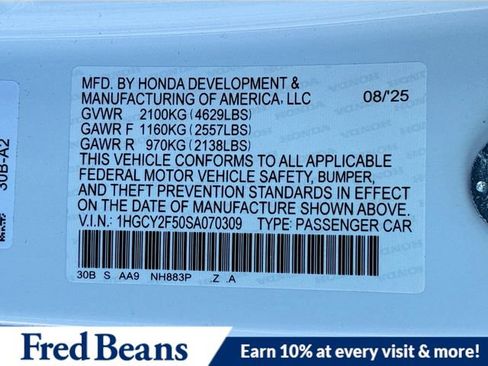 Used 2025 Honda Accord Sport image 34