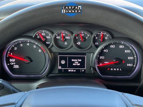 Used 2022 Chevrolet Silverado 1500 Custom w/ LPO, Dark Essentials Package image 34