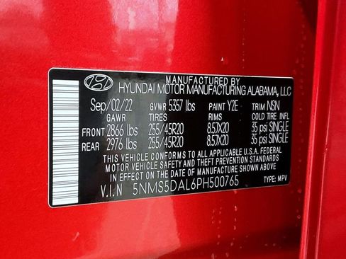 Certified 2023 Hyundai Santa Fe Calligraphy image 26