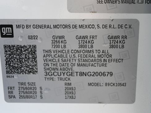 Used 2022 Chevrolet Silverado 1500 LTZ w/ LTZ Premium Package AWD/4WD image 36