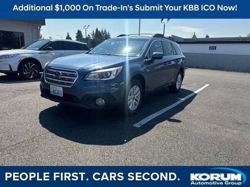 Used 2017 Subaru Outback 2.5i Premium w/ Popular Package #2 AWD/4WD image 1