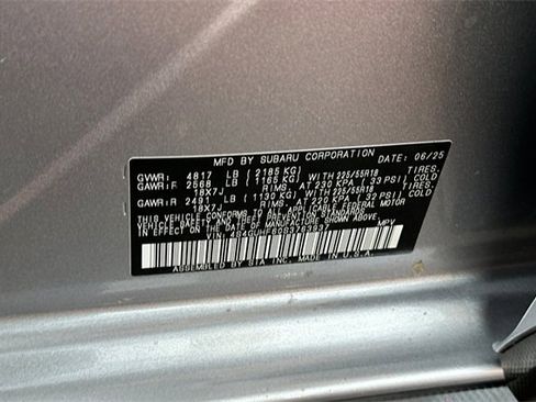 Used 2025 Subaru Crosstrek 2.5i Sport image 34