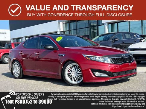 Used 2012 Kia Optima SX w/ Premium Touring Pkg FWD image 1