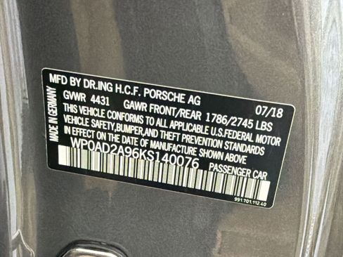 Certified 2019 Porsche 911 Turbo AWD/4WD image 23