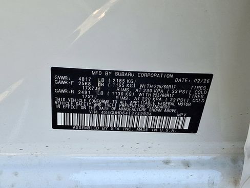 New 2026 Subaru Crosstrek 2.0i Premium image 21