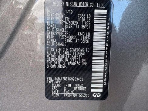 Used 2019 INFINITI QX80 Luxe AWD/4WD image 53