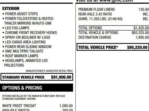 Used 2024 GMC Sierra 2500 Denali Ultimate AWD/4WD image 2