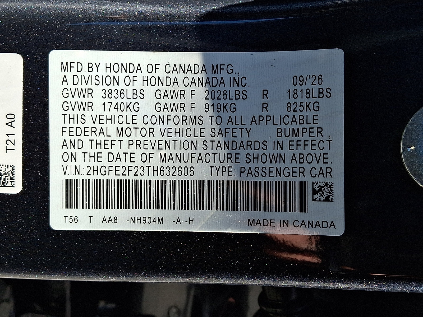 New 2026 Honda Civic LX image 10
