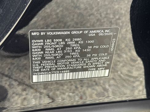 Used 2026 Volkswagen Atlas SE AWD/4WD image 26
