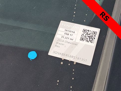 Used 2024 Chevrolet Blazer RS w/ Driver Confidence II Package image 25