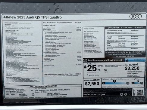 Certified 2025 Audi Q5 Premium Plus w/ Premium Plus AWD/4WD image 21