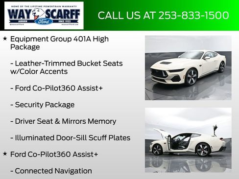 New 2025 Ford Mustang GT Premium w/ 60th Anniversary Package image 6