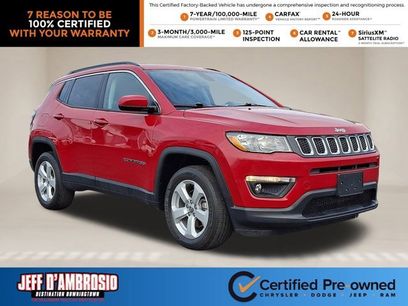 Certified 2021 Jeep Compass Latitude