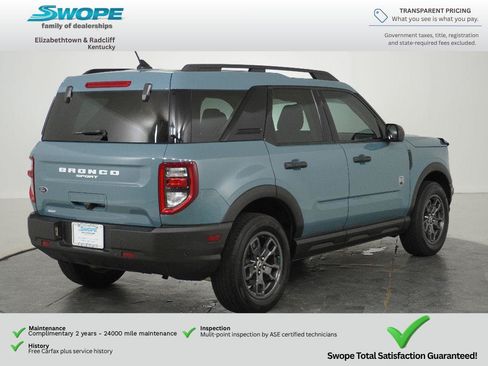Certified 2022 Ford Bronco Sport Big Bend w/ Convenience Package AWD/4WD image 4