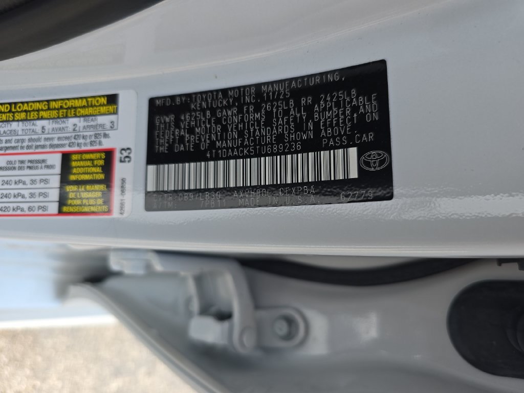Used 2026 Toyota Camry XSE w/ Premium Plus Package FWD image 32