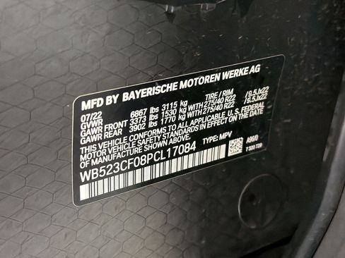 Used 2023 BMW iX xDrive50 w/ Ultimate Package AWD/4WD image 23