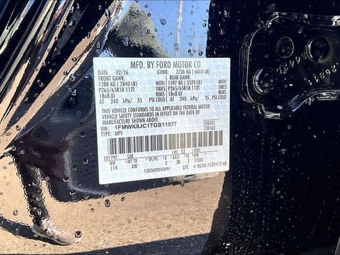 New 2026 Ford Explorer Tremor w/ Tremor Ultimate Package image 13